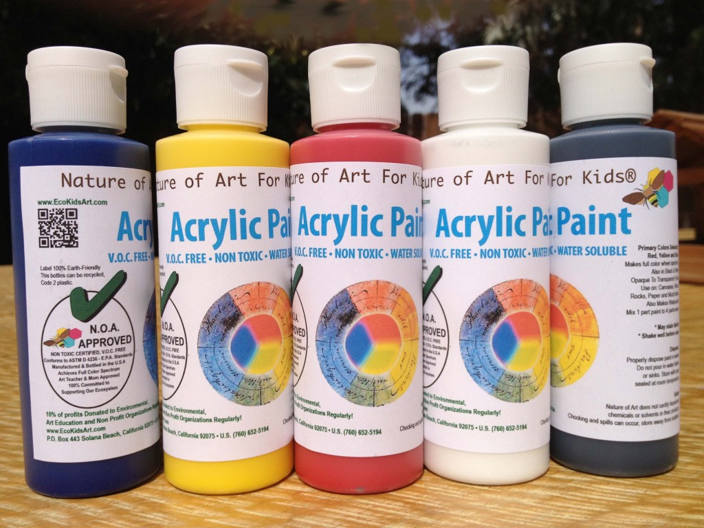 Buy Acrylic Safe Artist Paints For Kids Earth Friendly