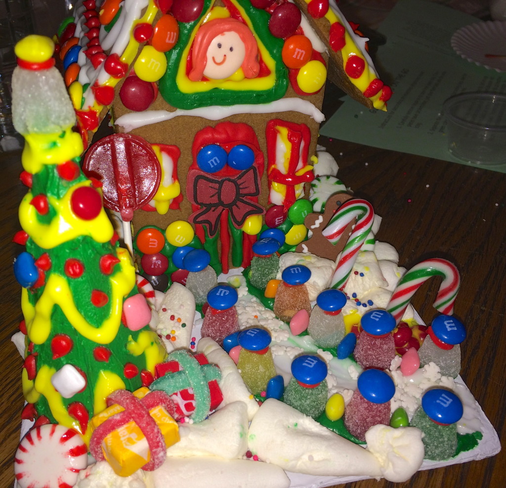 Christmas Gingerbread House Decorating With Kids Holiday Candy Ideas