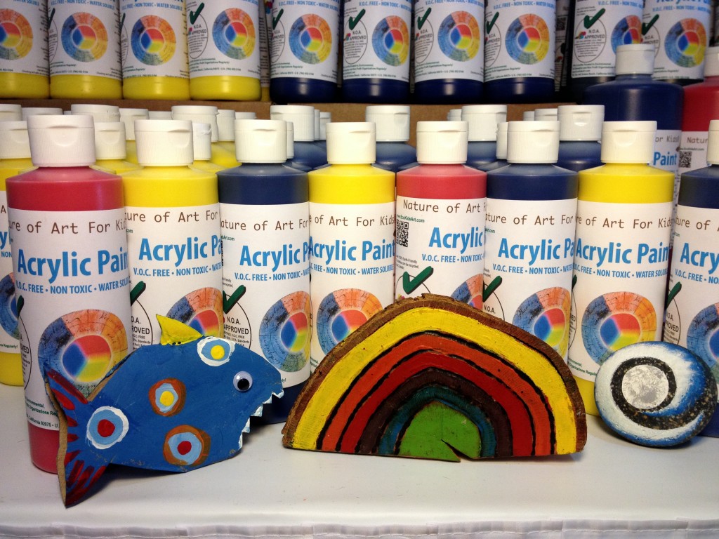 What makes a kids art paint environmentally friendly