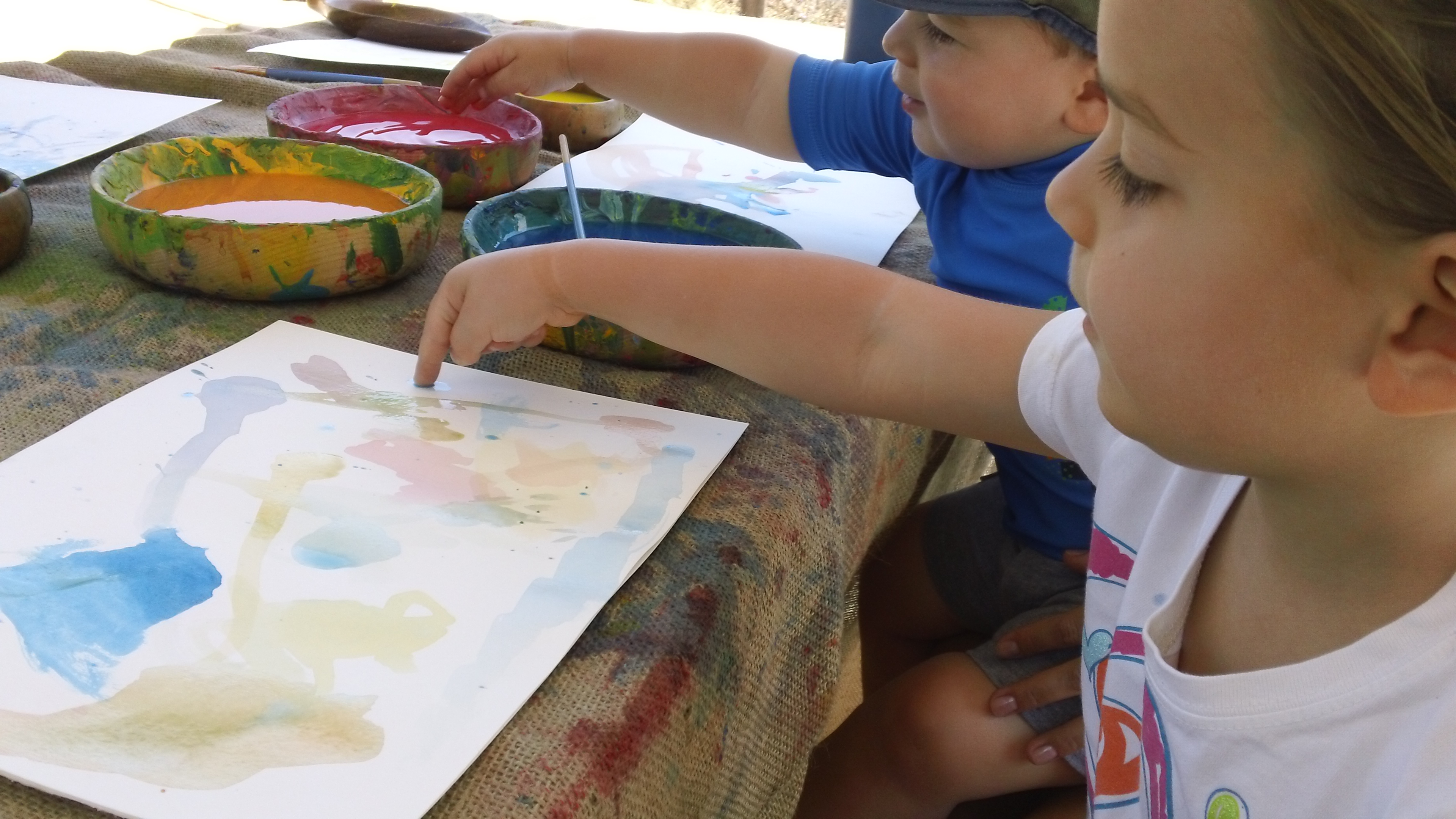 Mixing Paint Colors with Kids — Primerry