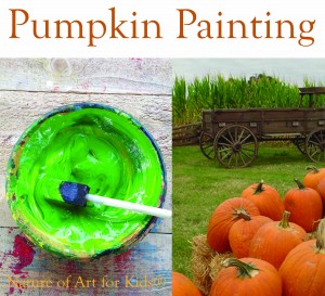 Kids Autumn & Fall Painting Art Projects + Halloween