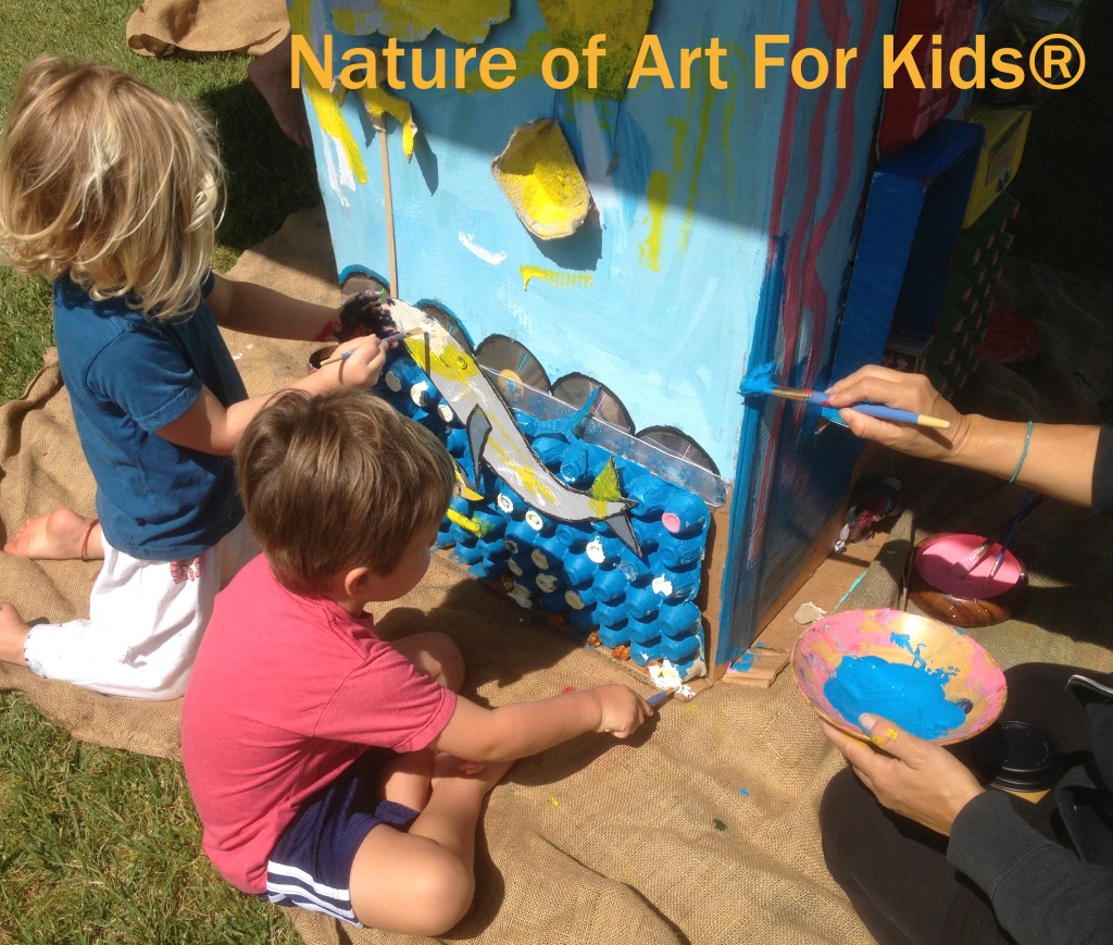 How to Pick Paints For Kid Art Projects, art teacher Spramani Elaun Safe non-toxic