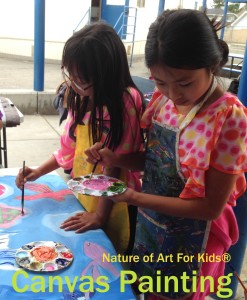art school at home, Kids Creating Art At Home