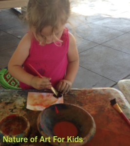 Veggies can make natural safe paint for kids