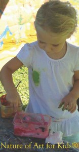 teach kids painting smock cover up