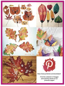 Painting | Art Project | Fall Leaves | Kids | Acrylic Pinterest Pages DYI