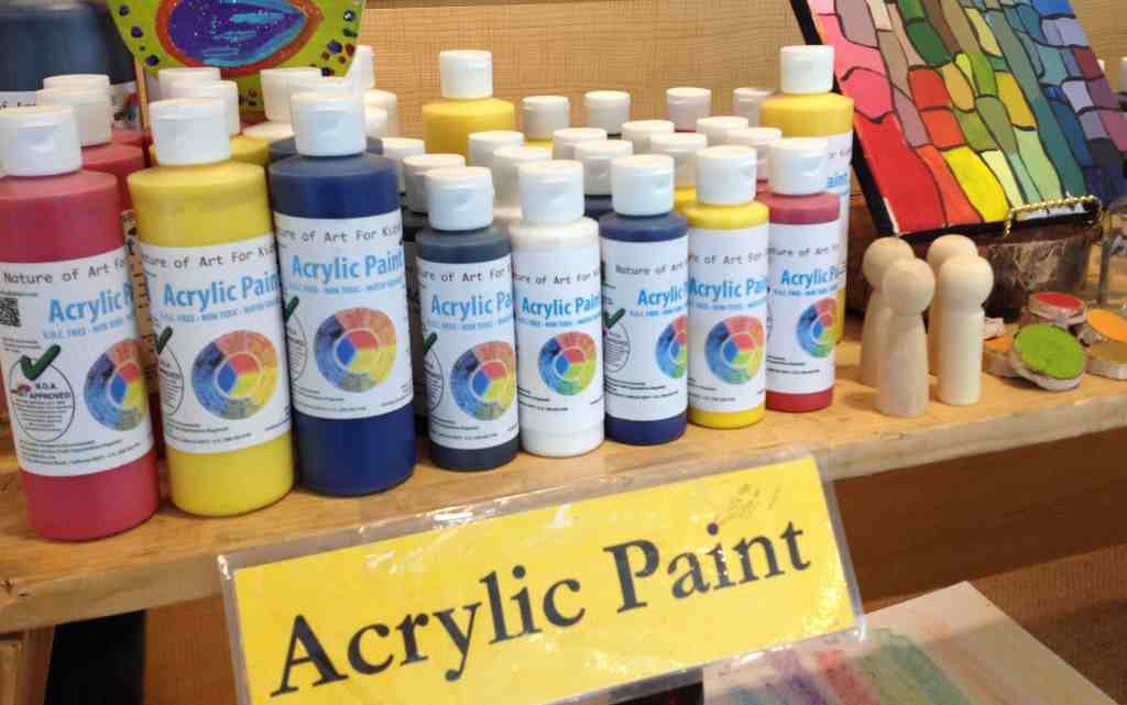 The Ultimate Guide | 10 Art Supplies Kids Love, acrylic safe painting