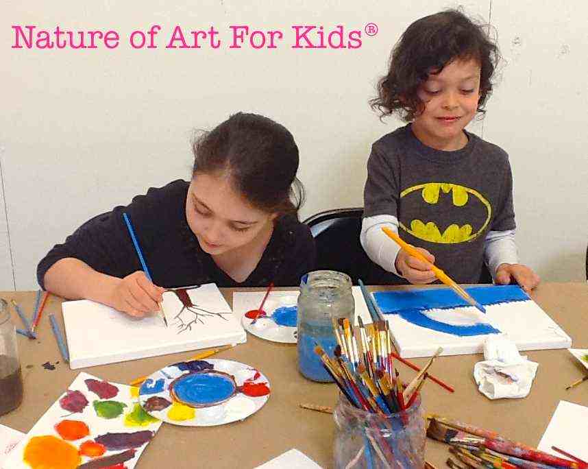 Kids Acrylic Paint | Art Projects mixing paint