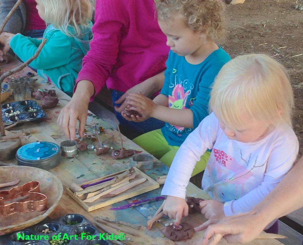 children with Play With Clay 