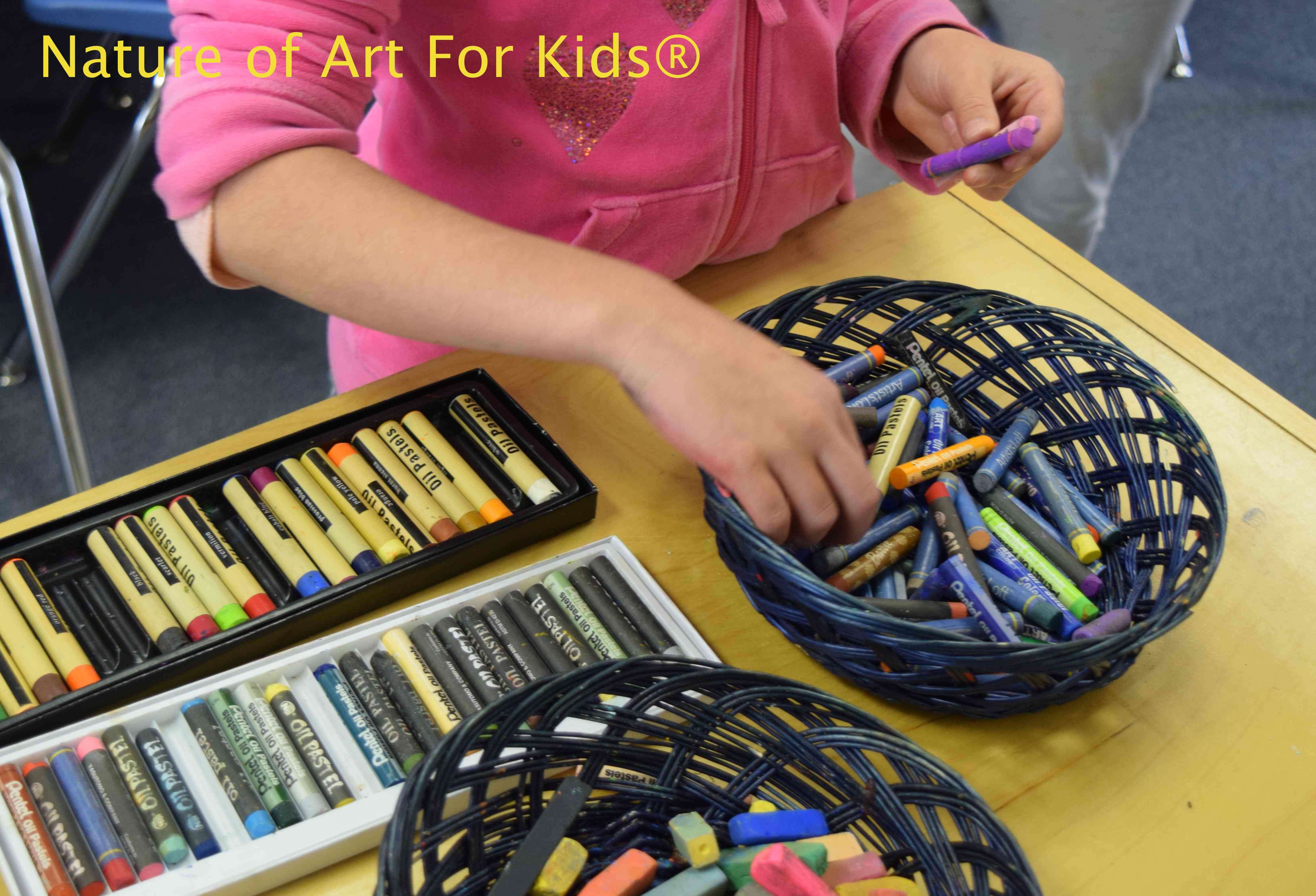 Making Art with Kids: Oil Pastels that POP!