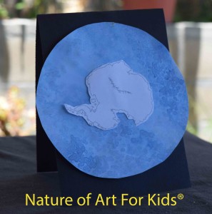 Kids Art Painting | Ocean Water | Map Technique Lessons, salt watercolor montessori