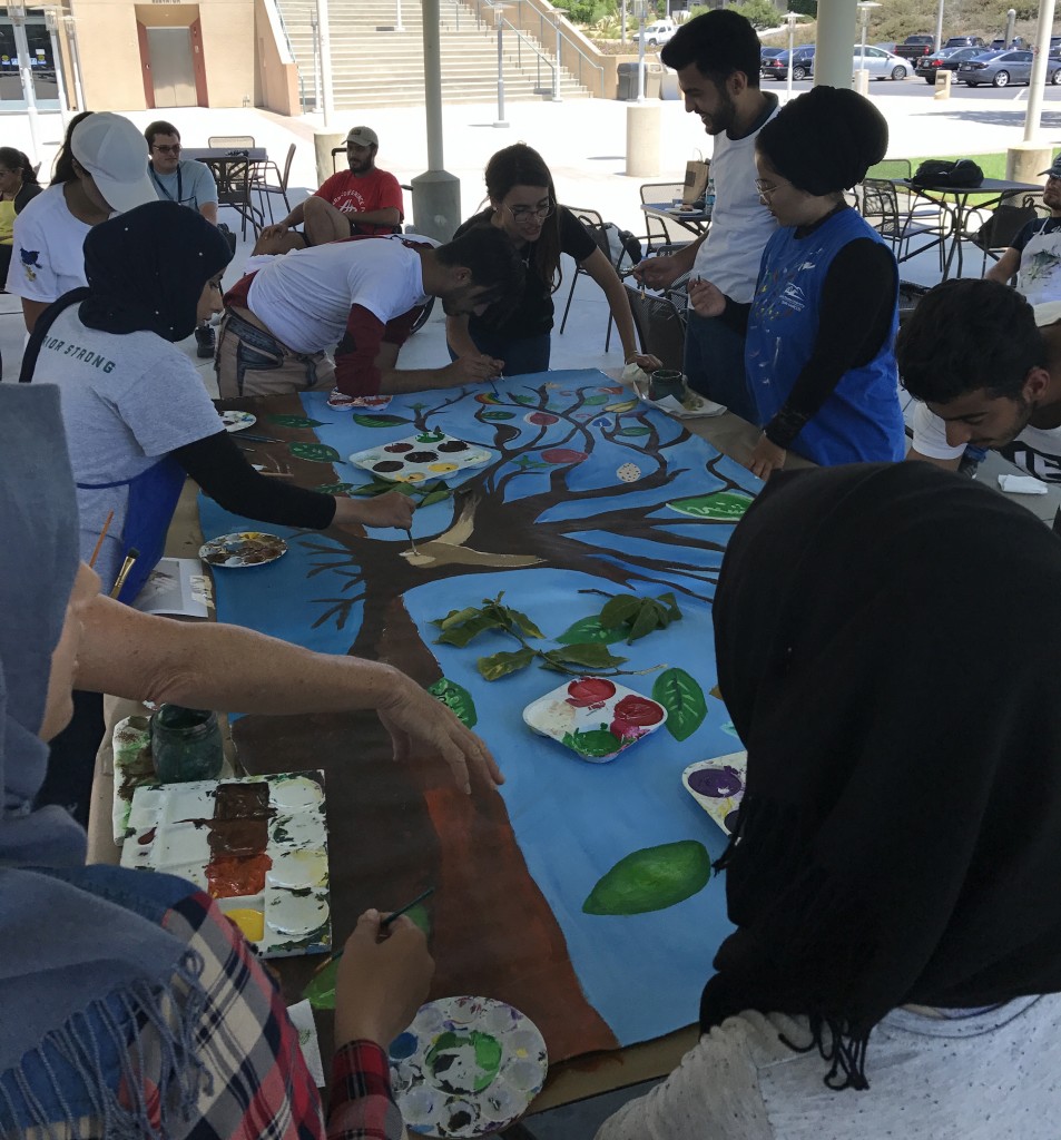 World Peace Mural | Valuable Lessons From Iraqi Students san marcos