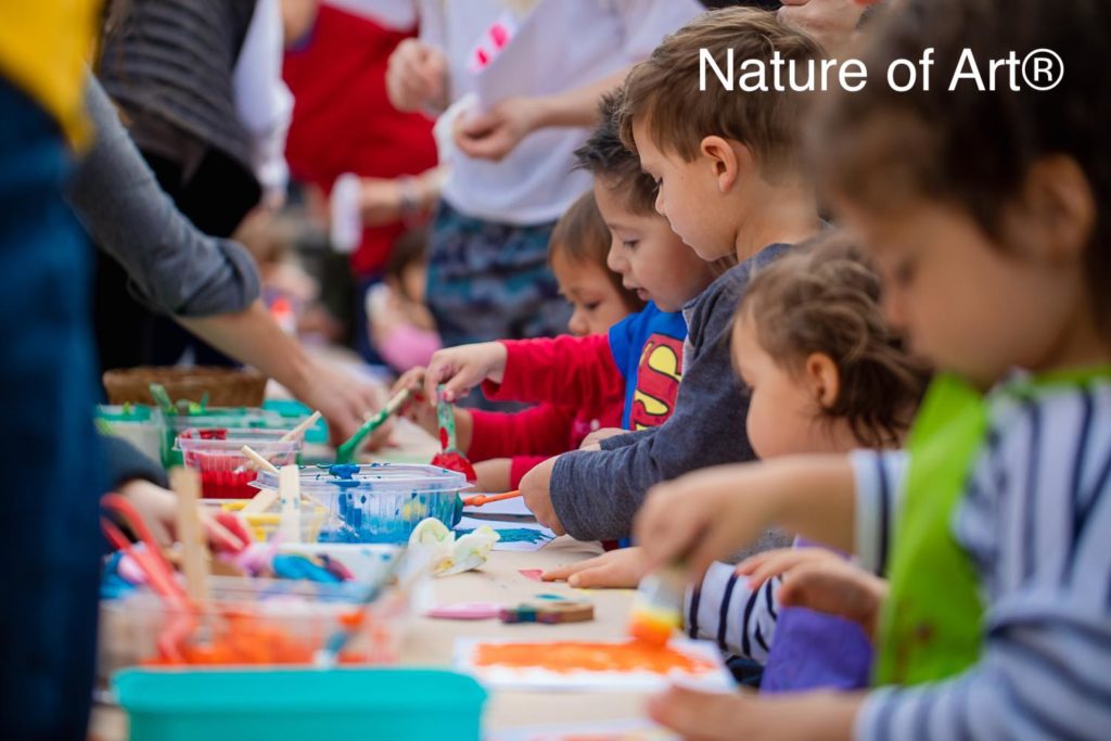 Sensory Tactile Art is Positive For Kids, early childhood 