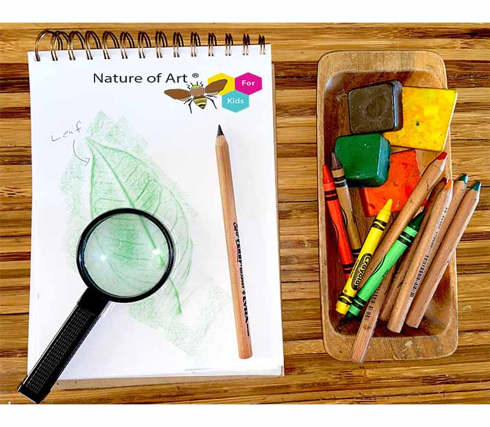 How-to Nature Journal with Kids Outdoors, spramani elementary teacher
