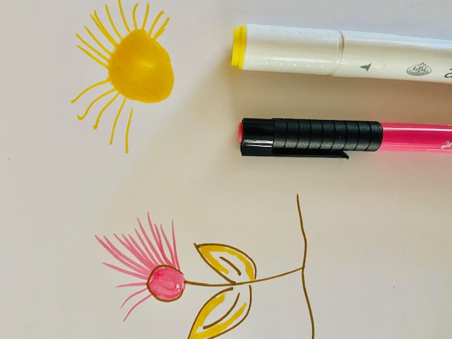 Drawing with markers |  Elementary Kids