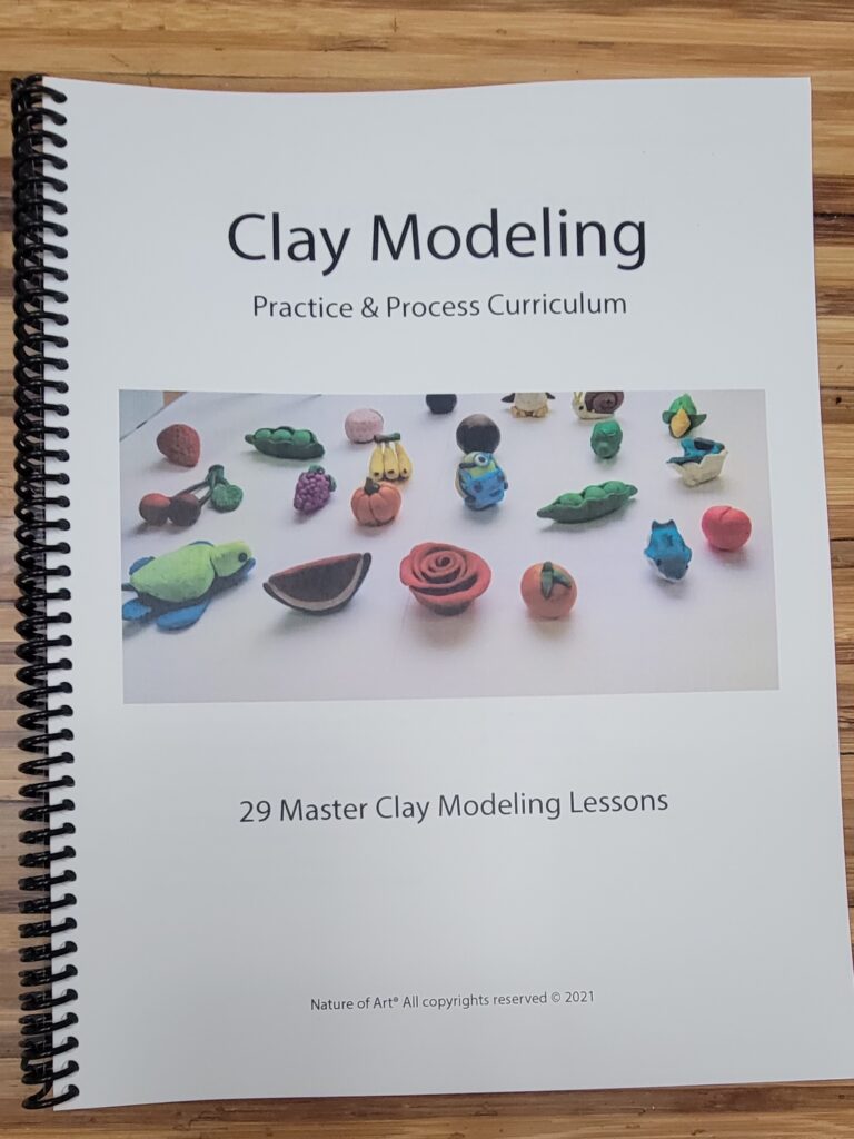 art. curriculum , clay modeling book